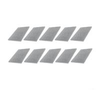 PureBowlic Self- Polyester Fiber Acoustic Panels 30X30cm 9Mm E0 Soundproof Wall Tiles For Home Studio Office Gaming Room Decor Gray 10 Pack(gray)