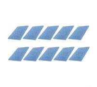 PureBowlic Self- Polyester Fiber Acoustic Panels 30X30cm 9Mm E0 Soundproof Wall Tiles For Home Studio Office Gaming Room Decor Gray 10 Pack(blue)