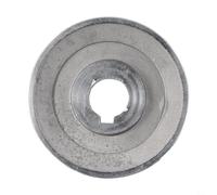 PureBowlic Single Groove A-Belt Pulley For Air Compressor, Aluminum Alloy Motor Pulley With 97Mm Diameter, Compatible With A-Type Triangle Belt, Silver Finish(97 * 24)
