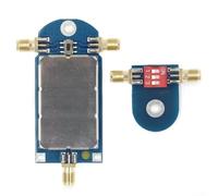 PureBowlic Small Loop Antenna Board For Jumper, 50K-500MHz Broadband Receiving Antenna, Adjustable Mobius Design For Enhanced Voltage Gain And E-Field Shielding, Blue PCB Kit