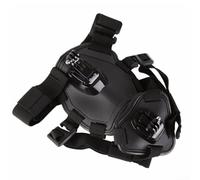PureBowlic Soft And Adjustable Dog Harness Mount For Sports Cameras Featuring Secure Dual Fixation Points On Chest And Back For Stable Footage Capture