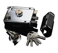 PureBowlic Stainless Steel Exterior Door Lock For Home Security, Modern Left Right Open Design With for CRESCENT Cylinder, Anti-Theft Protecting For Bedroom And Passage Doors