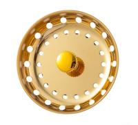 PureBowlic Stainless Steel Kitchen Sink Anti-Clogging Filter With Garbage Disposal Cover And Water-Sealing Umbrella For Effective Waste Management, Smooth Drainage, Leak Prevention(Sink basket Gold)