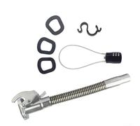 PureBowlic Stainless Steel Metal Oil Dispenser With 360° Rotating Spout And Anti-Overflow Design For Smooth Fuel Transfer, For 5/10/20 Litre Metal Fuel Canisters, For Industry Use(Stainless Steel set)