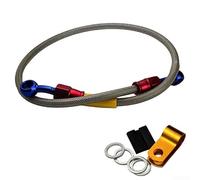 PureBowlic Stainless Steel Motorcycle Brake Lines High-Pressure Hydraulic Hose For Disc Brake Systems CNC Machined Replacement Oil Pipe Fitment
