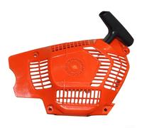 PureBowlic Starter Pull Rope Recoil Assembly with Left Side Panel and Spark Component for H555/ 565/ 560XP/ Chainsaws, Precise Fit Replacement Part for Forestry Tasks, Orange(A)