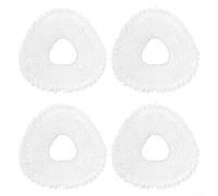 PureBowlic Ultra-Fine Fiber Mop Cloths,For Narwal,For FREO Z10 Ultra/Z/Z10/X10 Pro, Triangular Design With Thick Sponge Layer,For Deep Cleaning, 2-Pack Replacement Pads(4pcs)