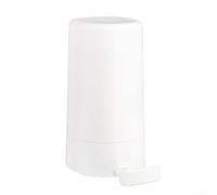PureBowlic Wall Mounted Soap Bar Grinder For Handle, Leakproof ABS Soap Box For Bathroom Kitchen Gym Camping, Easy Press Dispenser For Solid Soap Bars, White, 155X125mm
