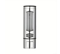 PureBowlic Wall-Mounted Soap Dispenser 400Ml Transparent Chamber Push-Type ABS Liquid Dispenser Space Saving Refill for Bathroom Kitchen Shower Gel Hotel Restaurant (B)