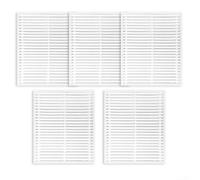 PureBowlic Washable Filter Kit, 5-Pack Replacement HEPA Vacuum Cleaner Filters, White Filter Paper, Easy To Install And Maintain Clean Fresh Air For Households With Pets And Children