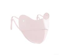 PureBowlic Winter Warm Face Mask For Women, Fleece Lined Thick Windproof 3D Contoured Design With Adjustable Ear Loops, Breathable Cold Weather Skiing Riding Balaclava(Blossom Pink)