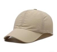 PureBowlic Women's Breathable Mesh Baseball Cap, Ultra-Light Quick Dry Sun Hat With Adjustable Strap For Outdoor Sports, Cycling, Running And Casual Walks(Meters white)