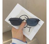 PureBowlic Women's Cat-Eye Sunglasses For Round Faces, Triangular Frame Blue Light Blocking Glasses, Lightweight Plastic Metal Eyewear For Office/Gaming/Reading/(06)