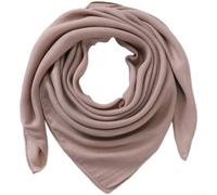 PureBowlic Women's Satin Square Scarf 90x90cm Retro Headwrap Lightweight Solid Color Neck Shawl for Summer Fashion Styling Black Multiple Color Options for Daily Travel(Dark pink)