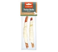 PureBreed Twist Rolls Rawhide Dog Treats 90g