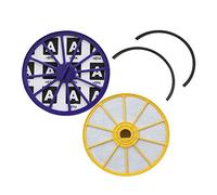 Pureburg 1-Pack Replacement Filter Kit Pre-Motor & Post-Motor HEPA Filter & Seals for Dyson DC07 Series Animal All Floors