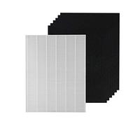 PUREBURG 115115 Replacement True HEPA Filter Compatible with Winix ZERO (AZBU330-HWB), P300 Air Purifiers Filter A,H13 Activated Carbon Pre-filters