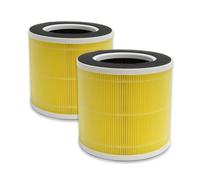 PUREBURG 2-Pack Replacement 4-IN-1 HEPA Filters Compatible with RENPHO Air Purifiers ,RP-AP089 RP-AP089W/RP-AP089B , Part Number RP-AP089-f1(RP-AP089-f2)