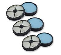 PUREBURG 3-Pack Replacement Filter Set 3 Primary Filters and 3 HEPA Air Filters for Hoover Air Lite Corded Bagless Multi-Cyclonic Lightweight Upright Vacuum Cleaner UH72460 Part # 440005515 440005516