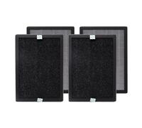PUREBURG AF 20 True HEPA Replacement Filter Kit Compatible with Karcher Air Purifier AF 20 Part No. 2.863-056.0, H13 3-Stage Filtration, Air Purification of Dust VOCs, 2 Set (4 Pack)