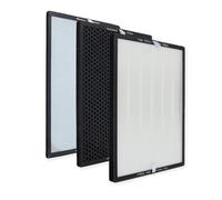 PUREBURG AF3 Replacement Filter Set Compatible with BLACK + DECKER BAPUV150 Air Purifier,H13 HEPA 4-Stage Filtration Activated Carbon air Clean Dust VOCs Odor