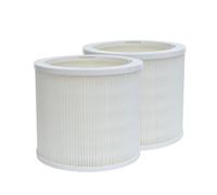 PUREBURG AS06FT-2 Replacement Filters Compatible with DH Lifelabs Aaira Mini Humidifier Hydrating Dry Air Purifier,2-Pack Air Clean