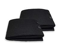 PUREBURG Carbon Filter,Cut-to-Fit Carbon Pad 16 x 48 inches for Charcoal Sheet fits Range Hoods Furnace Filters, Air Purifier,Food cycler filter. Kitchen Compost Bins,Removes Odor VOC, 2-Pack