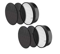PUREBURG LV-H132-RF Replacement Filter Set Compatible with Levoit LV-H132 Air Purifier,2-Pack H13 HEPA Filters & 4 Activated Carbon Pre-Filters