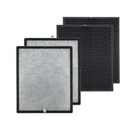 PUREBURG LV-PUR131 Replacement Filter Set Compatible with Levoit LV-PUR131 LV-PUR131S Air Purifiers Part LV-PUR131-RF,H13 HEPA (2+2)