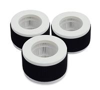 PUREBURG PB-P02F Replacement True HEPA Filter s Compatible with Pro Breeze Mini Air Purifier PB-P02,3-Pack