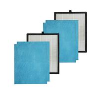 PUREBURG PM505 Replacement True HEPA Filter Set Compatible with PureMate PM 505 Air Purifier,H13 4-Stage Filtration Activated Carbon 2-Pack