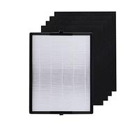 PUREBURG Replacement Filter Compatible with Alen 45i & Flex BreatheSmart Air Purifier B4-Fresh, FL40-Silver-Carbon,H13 HEPA + 4 Activated Carbon Pre-Filters