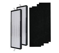 PUREBURG Replacement Filter Compatible with Alen T500 Air Purifier, 2-Pack H13 HEPA + 4 Activated Carbon Filters,Cooking Odor & Voc's Remove version