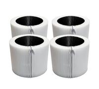PUREBURG Replacement Filter Compatible with Blueair Mini Restful Air Purifier, 4-Pack H13 True HEPA Carbon Mesh 2-in-1 For Air Clean Dust VOCs Odor