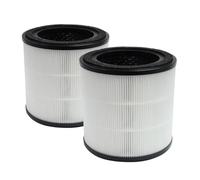 PUREBURG Replacement Filter Compatible with Bosch Air 2000 Air Purifier, Pack of 2 H13 HEPA Activated Carbon 2-in-1 3-Stage Filtration Dust VOCs Odour