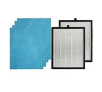 PUREBURG Replacement Filter Compatible With electriQ EAP260HC Air Purifier, 2-Pack H13 HEPA Activated Carbon 4-Stage Filtration Air Clean Dust VOCs Odor