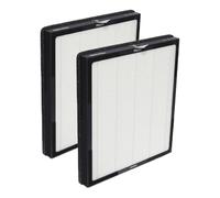 PUREBURG Replacement Filter Compatible with FRESHDEW & DAYETTE AP303 AP304 Air Purifiers, 2-Pack H13 HEPA Activated Carbon & Pre-Filters (Washable) Air Clean Dust VOCs