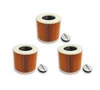 PUREBURG Replacement Filter Compatible with Kärcher WD2/WD3/MV2/MV3/SE4001/SE4002 - Replaces 6.414-552.0/772.0/547.0, 3-Pack