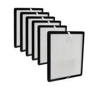 PUREBURG Replacement Filter Compatible with MeacoDry Arete One & Two 18L, 20L & 25L Dehumidifier Air Purifier 2-in-1, 26 x 22 cm, Pack of 6
