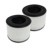 PUREBURG Replacement Filter Compatible with Russell Hobbs RHAP1031WDW RHAP1031WDB & HIMOX H02 Air Purifier,2-Pack H13 HEPA 3-Stage Filtration