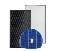PUREBURG Replacement Filter Compatible with Sharp UA-HD40U-L UA-HD50E-L Air Purifier With Humidifying Function, Filter Part UZ-HD4HF | UZ-HD4DF | UZ-HD6MF For Air Clean