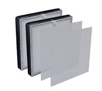 PUREBURG Replacement Filter Set Compatible with MORENTO HY4866 Air Purifier, True HEPA Activated carbon 2-IN-1 3-Stage Filtration
