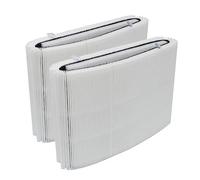 PUREBURG Replacement Filters Compatible with BLUEAIR Blue Max 3250 auto & 3250i Air Purifiers, 2-Pack H13 HEPA Activated Carbon 2-IN-1