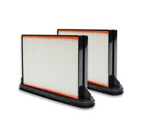 PUREBURG Replacement Polyester Pleated Filter Compatible with Bosch Professional GAS25 GAS 25 GAS25L SFC GAS 50 GAS 50M CS 1225, 2607432015/35301000, 2-Pack
