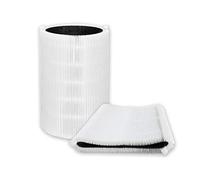 PUREBURG Replacement True HEPA Filter Compatible with Blueair Blue Pure 411 411+ 3210 Air Purifiers,H13 True HEPA Particle Activated Carbon 2-Pack