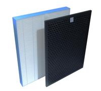 PUREBURG U450 Replacement Filter Compatible with WINIX WACU450 U450 PlasmaWave True HEPA Air Purifier Part Number 124290, H13 Activated Carbon,1-Set