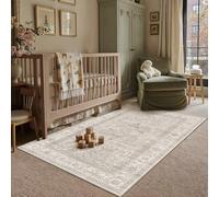 PureCozy Vintage Rugs Living Room Rug 120x170cm Beige Large Carpet