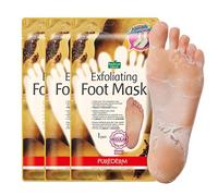 Purederm Exfoliating Foot Mask Papaya & Chamomile Extract - "Sock type" Foot Exfoliating Mask - Perfectly Peel Away Calluses and Dead Skin Cells in Just 2 Weeks!!! - 1 Pair