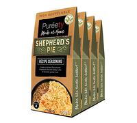 Pureety | GLUTEN FREE Shepherds Pie Recipe Seasoning | Restaurant quality meals made at home | One pack serves four | x 4 packs