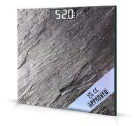 PUREFIT Digital Bathroom Scales for Body Weight - Ultra Slim Weighing Scales with High Precision Sensors, LED Display, Tempered Glass & Step-On | 2XAAA Batteries Included LB/KG/ST Max Weight 180KG